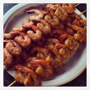 Shrimp Skewers 